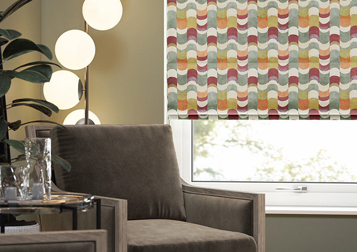 Castillo Velvet, Vitality - Motorised Roman Blind - Image 5